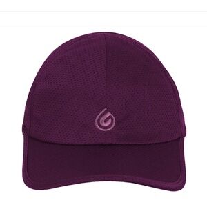 Gymwrap Velcro closure Ponytail Hat in Blackberry - New